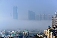 遼寧大連：霧從海上來
